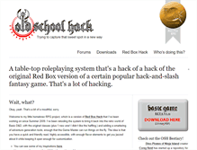 Tablet Screenshot of oldschoolhack.net